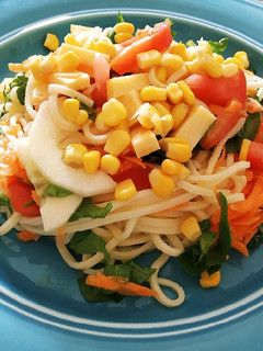 Una foto de Ensalada fría de fideos