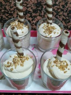 Una foto de Mousse de Gofio "La piña"
