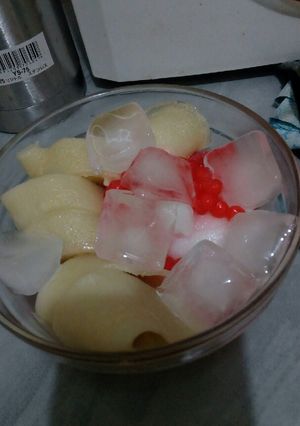 Foto resep Es pisang teflon