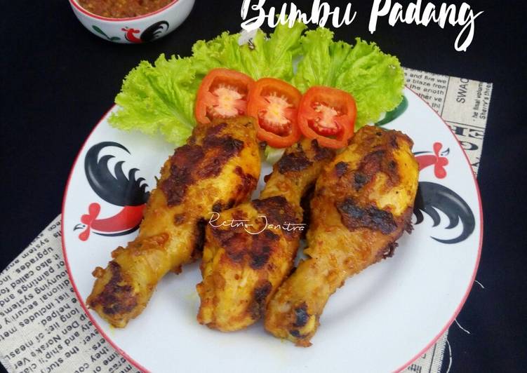 Bagaimana Menyiapkan Ayam Bakar Bumbu Padang, Bisa Manjain Lidah