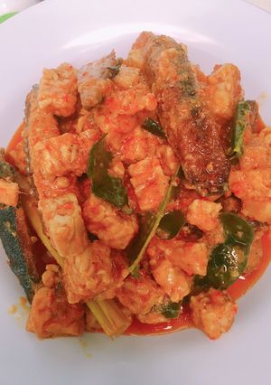 Foto resep Woku Cuwe Tongkol & Tempe Tanpa Kemangi