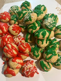 Una foto de Galletas navideñas de Avena