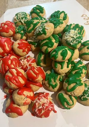 Una foto de Galletas navideñas de Avena