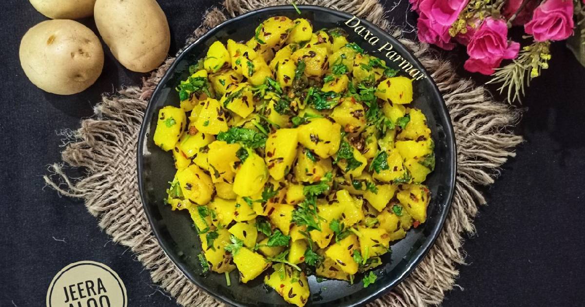 Jeera Aloo Cumin Potatoes Recipe By Daxa Parmar Cookpad