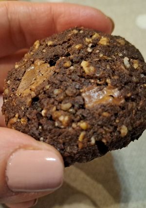 Glutén- és laktózmentes csokis zabpelyhes keksz 🍪 recept fotója