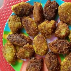 A picture of Potato cutlets.