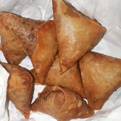 Homemade samosa A picture of Homemade samosa.
