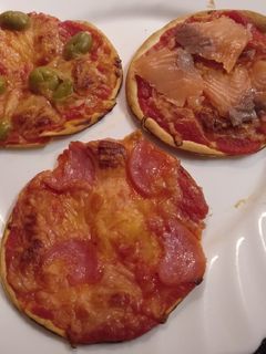 Una foto de Minipizzas