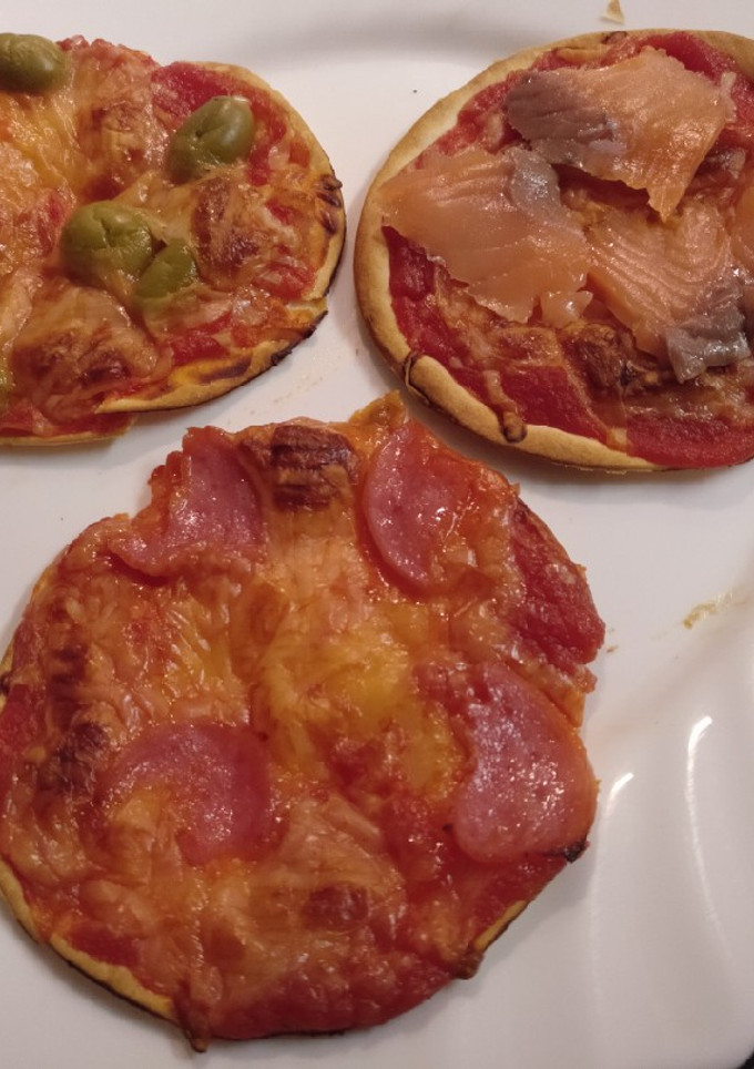 Una foto de Minipizzas