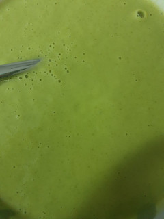 Una foto de Crema de espárragos y brócoli