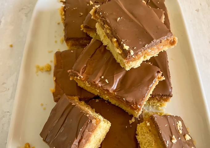 Recipe of Super Quick Caramel Shortbread