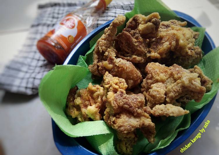 Resep Chicken Karaage, Enak Banget
