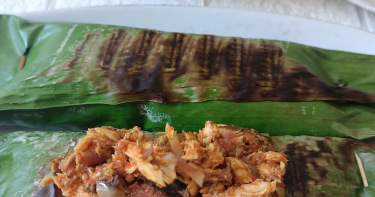 Nasi bakar sambal Kecombrang