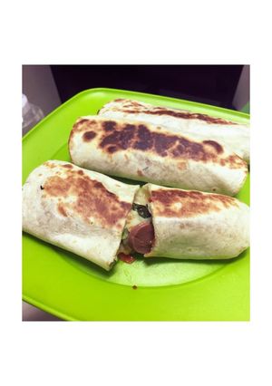 Foto resep Chicken Vegetable Wrap