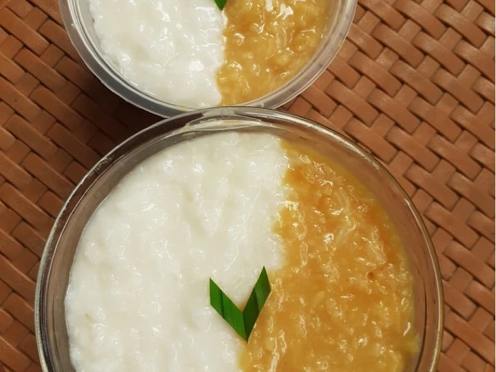 Langkah Gampang Membuat Resep Jenang Sengkolo (Bubur Merah Putih) yang Uenak Anti Ribet, Mantap