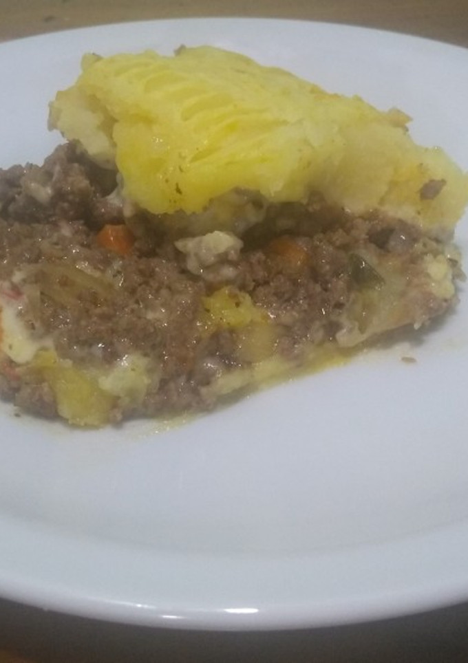 Una foto de Pastel de Papa