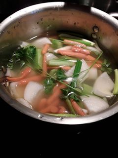 A picture of Chicken Noodle Soup.