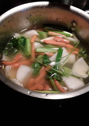 A picture of Chicken Noodle Soup.