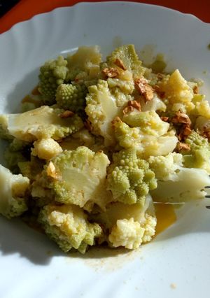 Una foto de Romanescu
