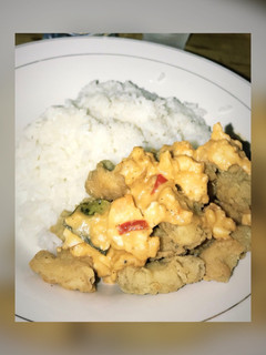 Foto resep Chicken salted egg // ayam saus telur asin
