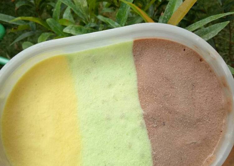 Resep Ice cream lembut (homemade) yang Enak Banget
