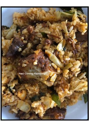 Gambar Nasi Goreng Kambing (Leftover recipe)