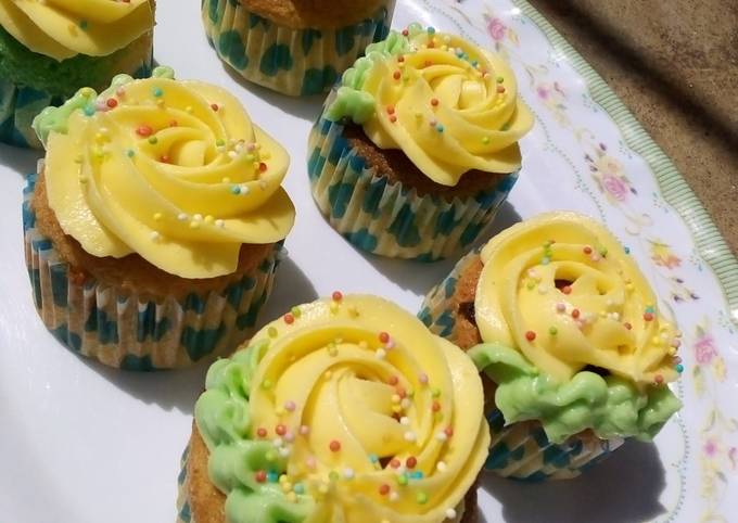 Recipe of Quick Vanilla cup cakes