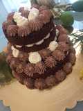 Naked Cake cioccolato e panna