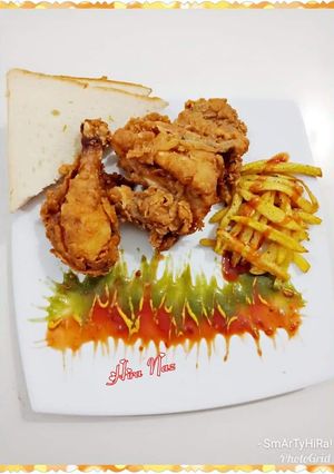 A picture of #chicken_Broast..!! #RamadanKiTayari.