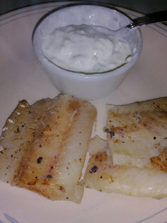 A picture of Greek-style Grilled Fish.