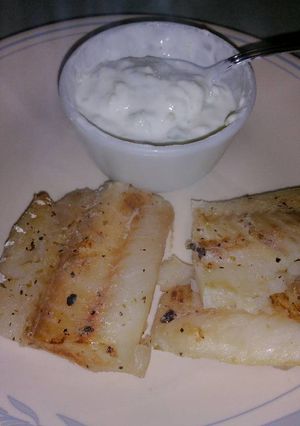 A picture of Greek-style Grilled Fish.