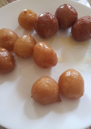 صورة لوصفة لقيمات