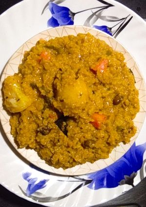 খিচুড়ি (khichuri recipe in Bengali) রেসিপির প্রধান ছবি