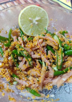 A picture of Ginger chilli pickle.