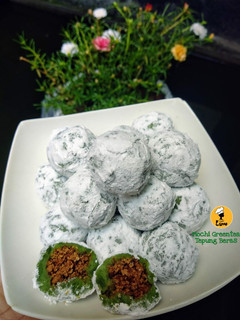 Foto resep Mochi Greentea Tepung Beras