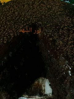 صورة لوصفة كيكة الشوكولاتة الطريه