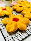 318. Roti Labu Kuning Bentuk Bunga Yang Indah 🌸