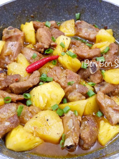 Hình của món Sườn Non Kho Thơm.