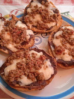 Una foto de Molletes en horno freidora de aire