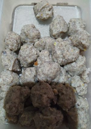 Foto resep Bakso udang jamur