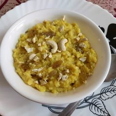 A picture of Moong Dal Halwa.