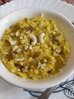 A picture of Moong Dal Halwa.