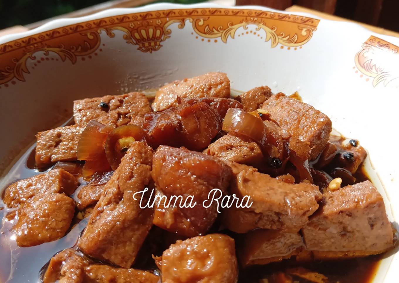 (25) Tuna Tahu Lada Hitam