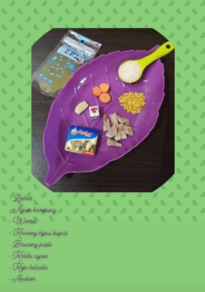 Foto resep Mpasi 6+ (Bubur Ayam Kampung)