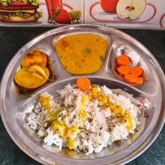 A picture of Masoor dal Tadka.