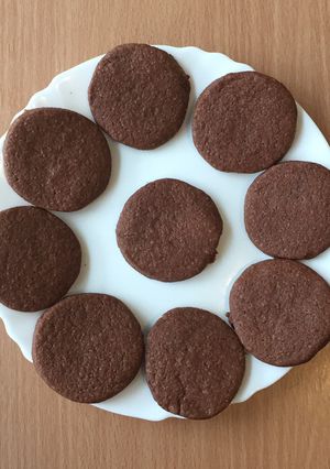 Gyors étcsokis keksz recept fotója