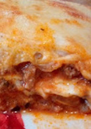 Une photo de Les lasagnes à la bolognaise