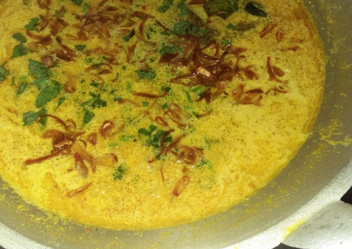 Soto kikil santan sederhana