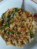 Mie tumis sayur sederhana