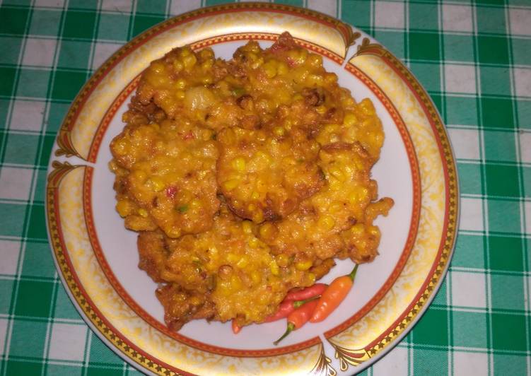 Resep Bakwan jagung, Enak Banget